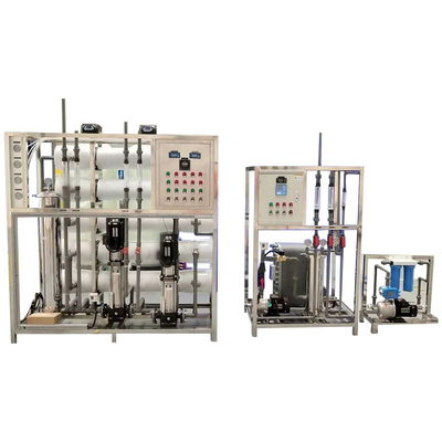 Customized Industrial & Commercial Ultrapure Water Treatment Machine RO-EDI Water Treatment System
