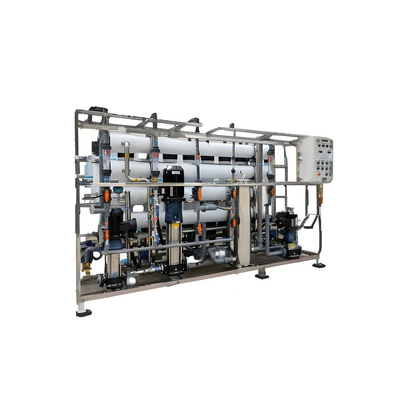 Aquapure Industrial Water Purification System with Ultra-Filtration and EDI Process Resin and Plastic Media Core Components