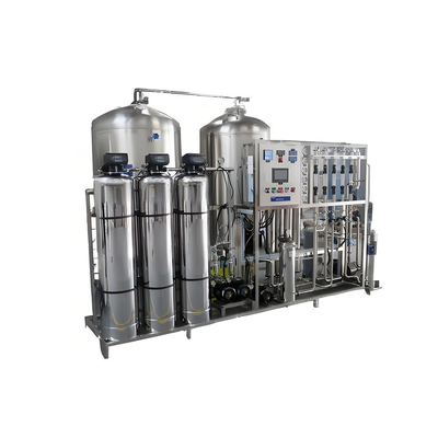 Aquapure Industrial Water Purification System with Ultra-Filtration and EDI Process Resin and Plastic Media Core Components