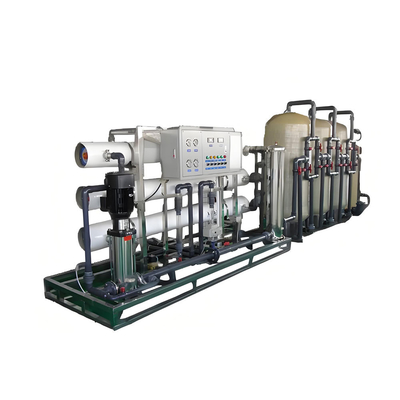 Aquapure EDI Industrial Water Treatment Solution Ultra-Filtration Stainless Steel FRP Featuring RO Membrane Technology