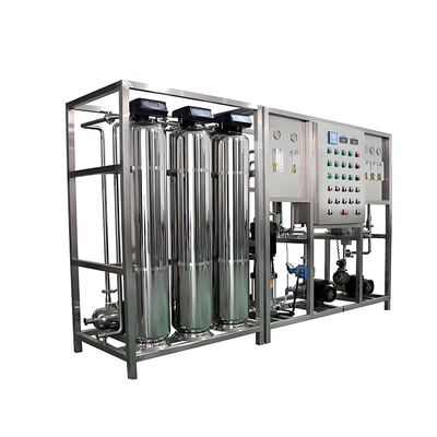 Aquapure EDI Industrial Water Treatment Solution Ultra-Filtration Stainless Steel FRP Featuring RO Membrane Technology