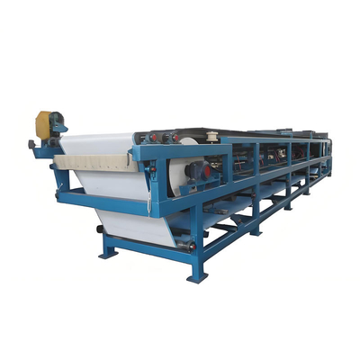 Efficient High-Quality Belt Filter Press for Dewatering Sewage Sludge on a Large Scale