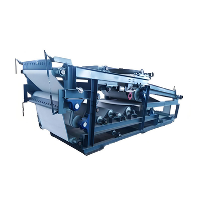 Efficient High-Quality Belt Filter Press for Dewatering Sewage Sludge on a Large Scale